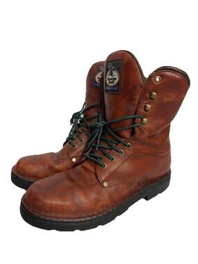 Georgia Boot Men's Eagle Light Work Boots Brown Size 13M G8083 NWOT